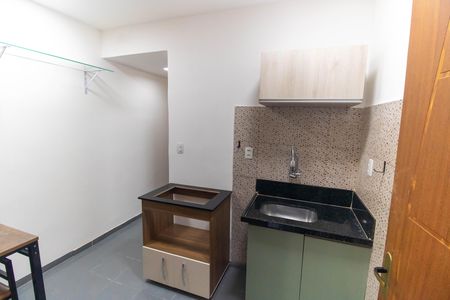 Cozinha de kitnet/studio para alugar com 1 quarto, 22m² em Centro, Niterói