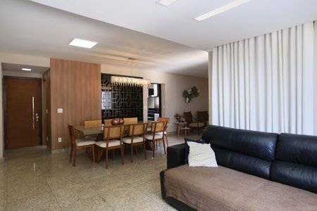 Sala de apartamento à venda com 4 quartos, 147m² em Silveira, Belo Horizonte