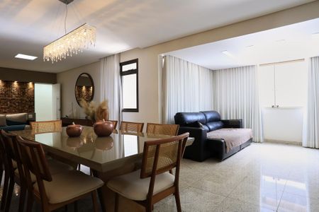 Sala de apartamento à venda com 4 quartos, 147m² em Silveira, Belo Horizonte