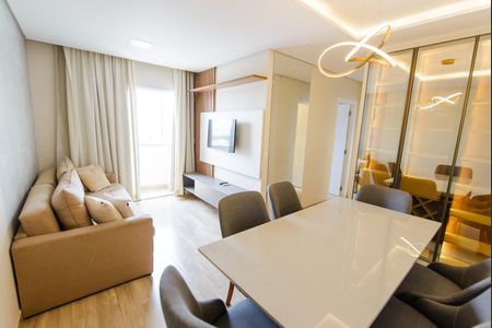 Sala de apartamento para alugar com 2 quartos, 57m² em Independência, Taubaté