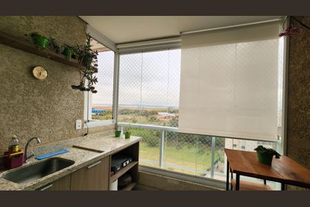 Apartamento à venda com 74m², 3 quartos e 2 vagasVaranda