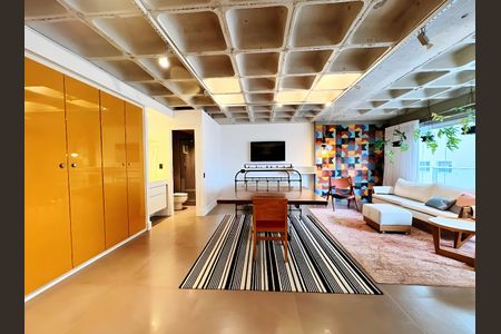 Sala de apartamento à venda com 1 quarto, 51m² em Consolação, São Paulo