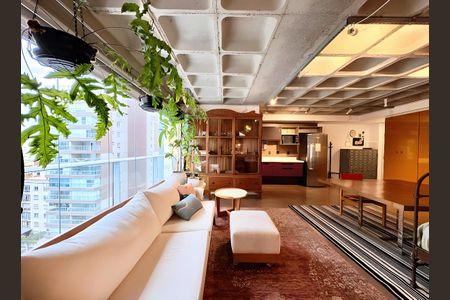 Sala de apartamento à venda com 1 quarto, 51m² em Consolação, São Paulo