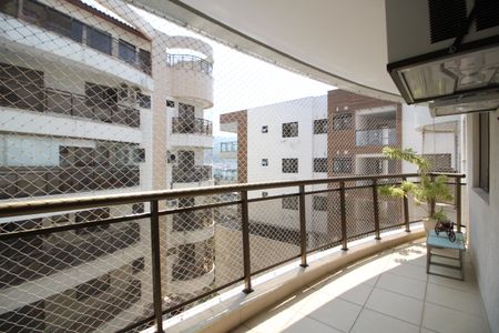 Sala - Varanda de apartamento à venda com 3 quartos, 104m² em Freguesia (jacarepaguá), Rio de Janeiro