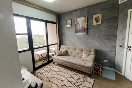 Sala de apartamento para alugar com 1 quarto, 41m² em Paraíso do Morumbi, São Paulo