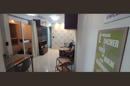 Sala de apartamento à venda com 2 quartos, 50m² em Vila Príncipe de Gales, Santo André