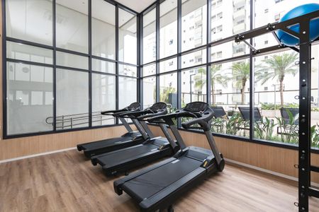 Studio à venda com 28m², 1 quarto e sem vagaAcademia