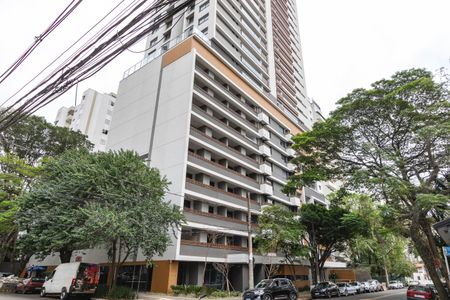 Studio à venda com 28m², 1 quarto e sem vagaFachada