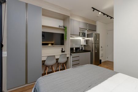 Studio à venda com 28m², 1 quarto e sem vagaStudio