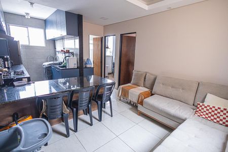 Sala de apartamento à venda com 2 quartos, 77m² em Itapoã, Belo Horizonte