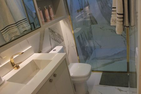 Apartamento para alugar com 69m², 2 quartos e 1 vagaBanheiro da Suíte