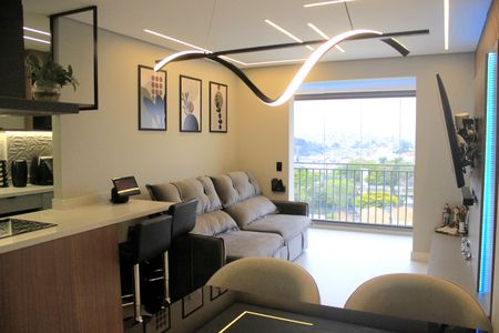 Sala de apartamento para alugar com 2 quartos, 69m² em Vila Rosalia, Guarulhos