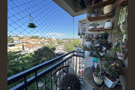 Varanda da Sala de apartamento à venda com 3 quartos, 65m² em Del Castilho, Rio de Janeiro