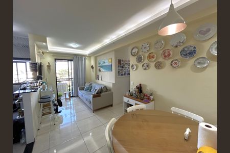 Sala de apartamento à venda com 3 quartos, 65m² em Del Castilho, Rio de Janeiro