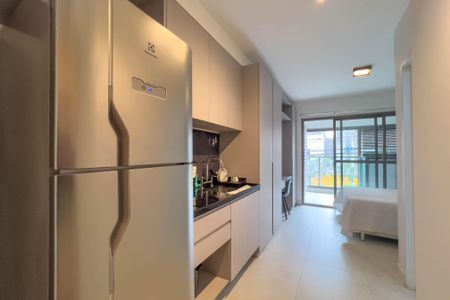 Studio para alugar com 27m², 1 quarto e sem vaga Studio para alugar com 27m², 1 quarto e sem vagaCozinha