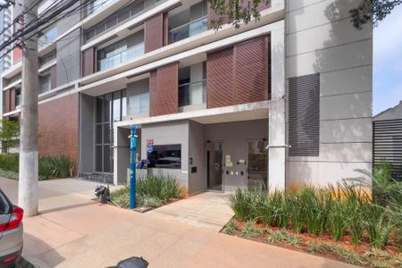 Studio para alugar com 27m², 1 quarto e sem vaga Studio para alugar com 27m², 1 quarto e sem vagaFachada