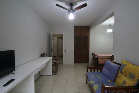Sala de apartamento para alugar com 2 quartos, 67m² em Loteamento Joao Batista Juliao, Guarujá