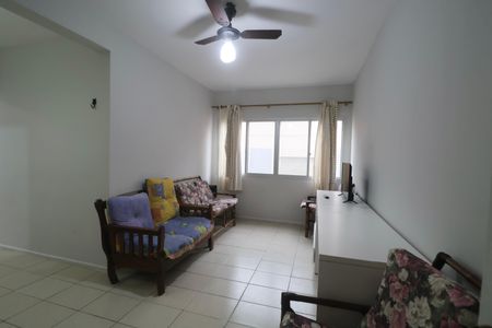 Sala de apartamento para alugar com 2 quartos, 67m² em Loteamento Joao Batista Juliao, Guarujá