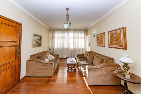 Sala 1 de apartamento à venda com 4 quartos, 187m² em Lourdes, Belo Horizonte