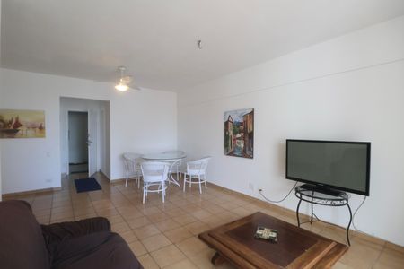 Sala de apartamento para alugar com 3 quartos, 125m² em Barra Funda, Guarujá
