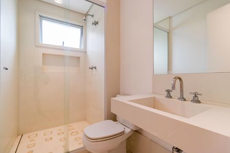 Apartamento para alugar com 142m², 2 quartos e 3 vagasBanheiro Social