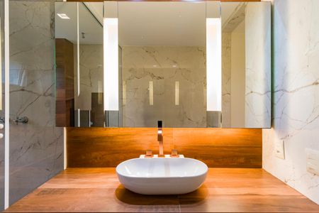 Apartamento para alugar com 142m², 2 quartos e 3 vagasBanheiro da Suíte