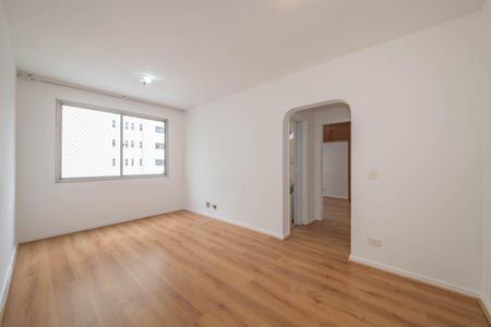 Sala de apartamento à venda com 1 quarto, 41m² em Indianópolis, São Paulo
