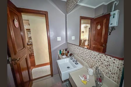 Banheiro Social de apartamento para alugar com 2 quartos, 102m² em Glória, Rio de Janeiro