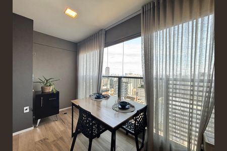 Studio à venda com 28m², 1 quarto e sem vagaVaranda