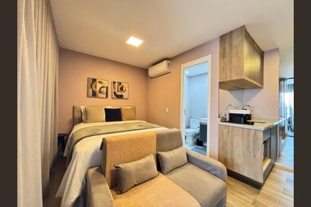 Studio à venda com 28m², 1 quarto e sem vagaStudio