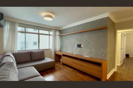 Apartamento para alugar com 100m², 2 quartos e 1 vagaSala