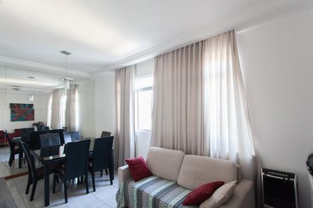 Sala 1 de apartamento à venda com 4 quartos, 180m² em Itapoã, Belo Horizonte