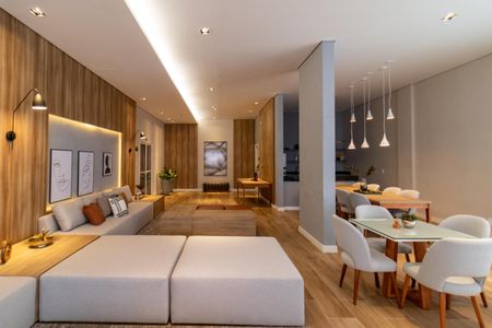 Apartamento à venda com 40m², 1 quarto e sem vagaÁrea comum - Salão de festas