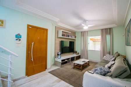 Sala de casa à venda com 4 quartos, 226m² em Paraíso, Santo André