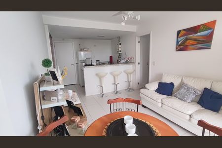 Sala de apartamento para alugar com 1 quarto, 44m² em Barra da Tijuca, Rio de Janeiro