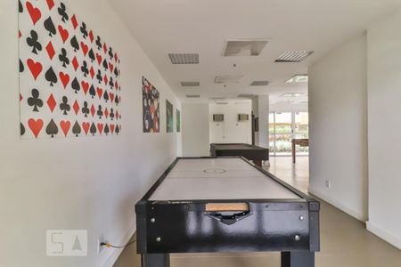 Apartamento para alugar com 44m², 1 quarto e 1 vaga Apartamento para alugar com 44m², 1 quarto e 1 vagaÁrea comum - Salão de Jogos