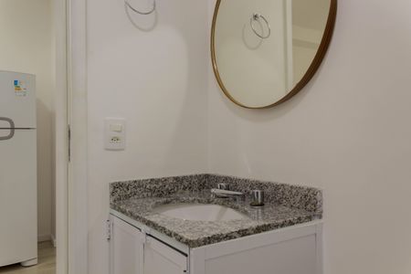 Apartamento para alugar com 37m², 1 quarto e 1 vaga Apartamento para alugar com 37m², 1 quarto e 1 vagaBanheiro Social