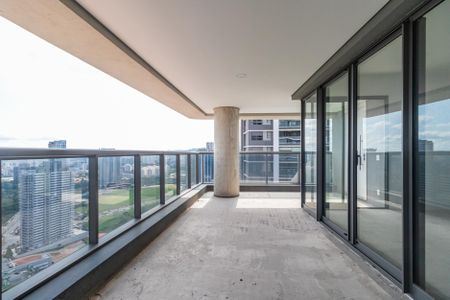 Varanda Gourmet de apartamento à venda com 3 quartos, 175m² em Alphaville Conde Ii, Barueri