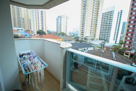 Varanda de apartamento à venda com 3 quartos, 76m² em Vila Regente Feijó, São Paulo