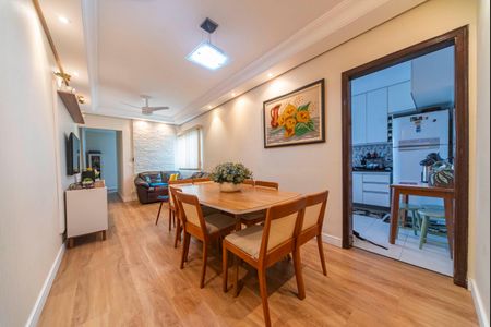 Sala de apartamento à venda com 3 quartos, 80m² em Vila Homero Thon, Santo André