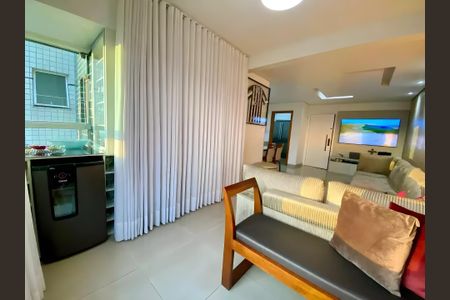 Sala de apartamento para alugar com 3 quartos, 102m² em Castelo, Belo Horizonte