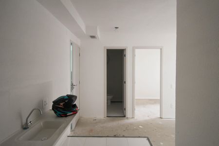 Apartamento à venda com 32m², 2 quartos e sem vagaCozinha e Área de Serviço