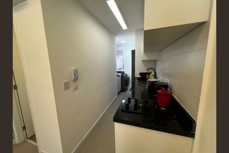 Cozinha de apartamento à venda com 2 quartos, 39m² em Chora Menino, São Paulo
