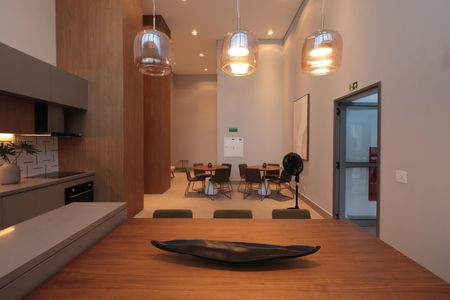 Studio para alugar com 27m², 1 quarto e sem vagaÁrea comum - Salão de festas