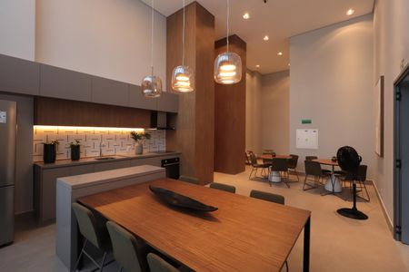 Studio para alugar com 26m², 1 quarto e sem vagaÁrea comum - Salão de festas