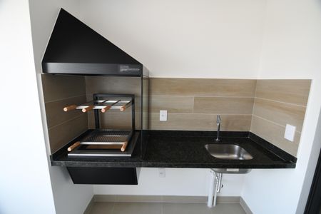 Varanda Gourmet de apartamento à venda com 2 quartos, 80m² em Jardim Guanabara, Campinas