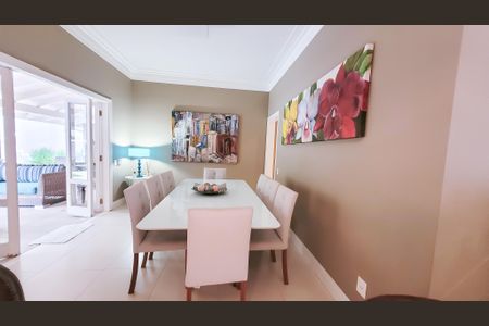 Casa de condomínio à venda com 439m², 4 quartos e 6 vagasSala de Jantar