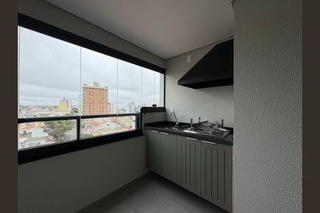 Varanda gourmet de apartamento para alugar com 2 quartos, 64m² em Parque das Nações, Santo André