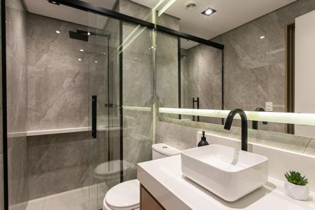 Apartamento para alugar com 80m², 2 quartos e 1 vagaBanheiro da Suíte 2