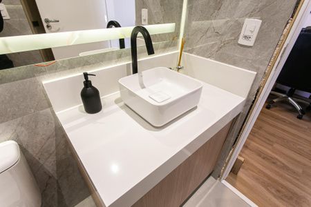 Apartamento para alugar com 80m², 2 quartos e 1 vagaBanheiro da Suíte 2